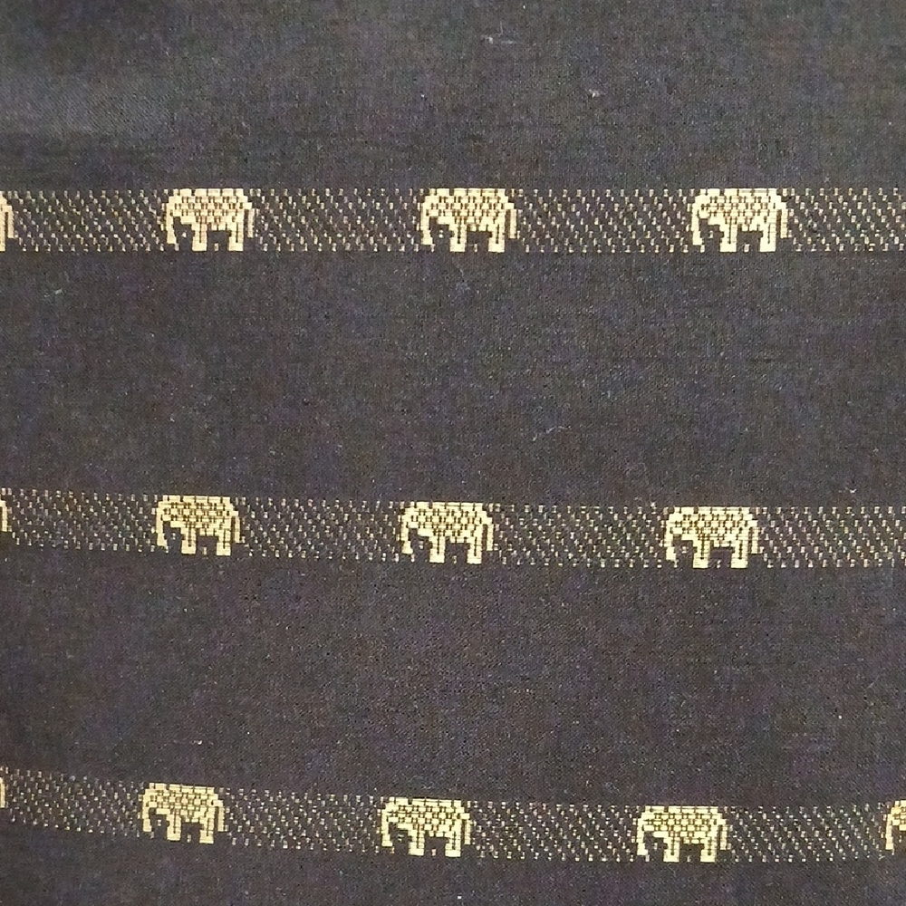 Chic Elephant Patterned Tote Bag - Picture 2 of 11